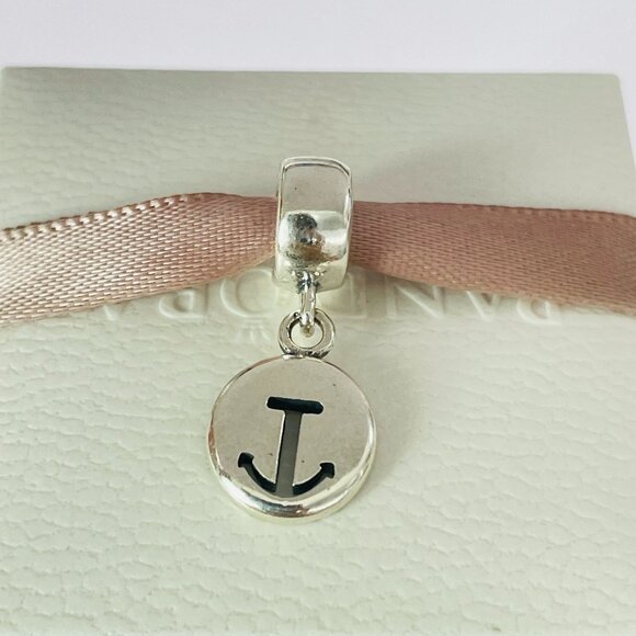 Authentic Pandora Disney Cruise Ship Exclusive Dangle Charm  New PANDORA Disney Cruise Line DCL Exclusive Anchor Dangle Silver Charm